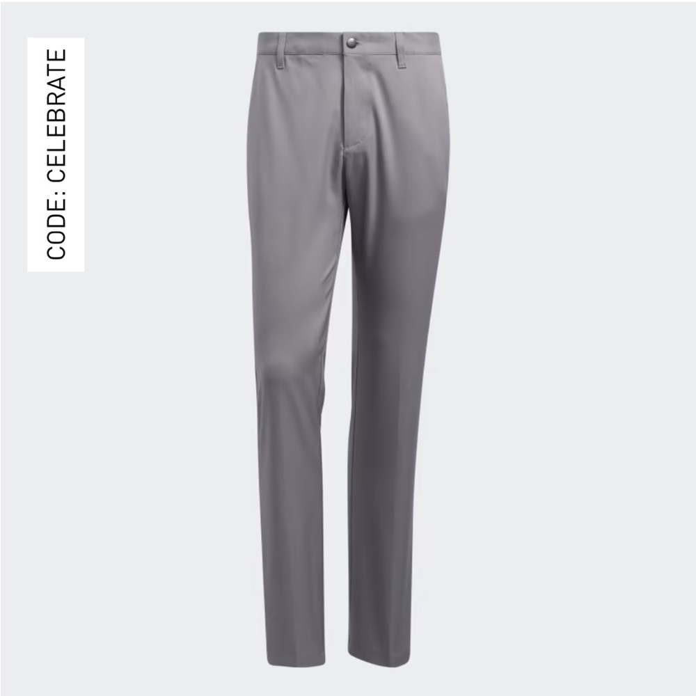 Men’s Adidas Gray Golf Pants Ultimate365